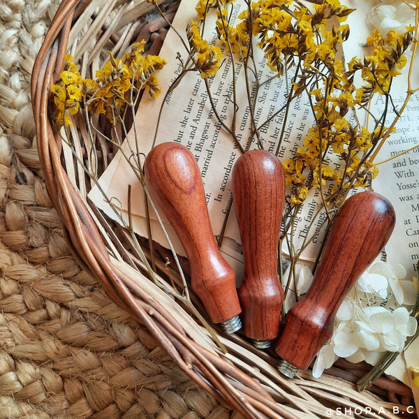 Wax seal handle- wooden