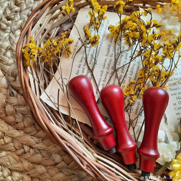 Wax seal handle- maroon