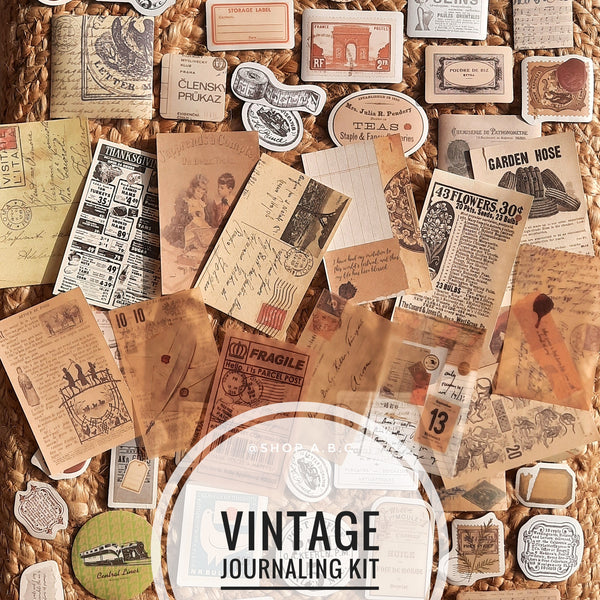 Creative bujo journaling kit - Vintage